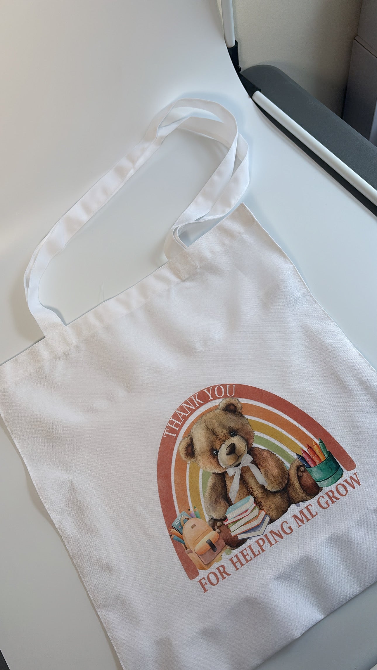 Thank You for Helping Me Grow - End of Term Teacher Tote Bag