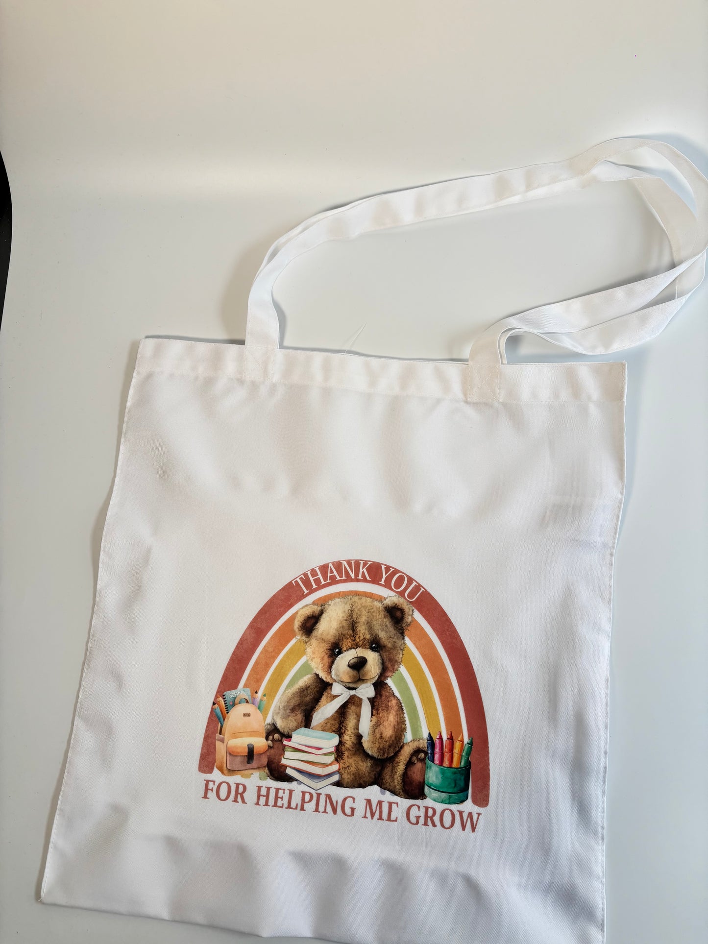 Thank You for Helping Me Grow - End of Term Teacher Tote Bag