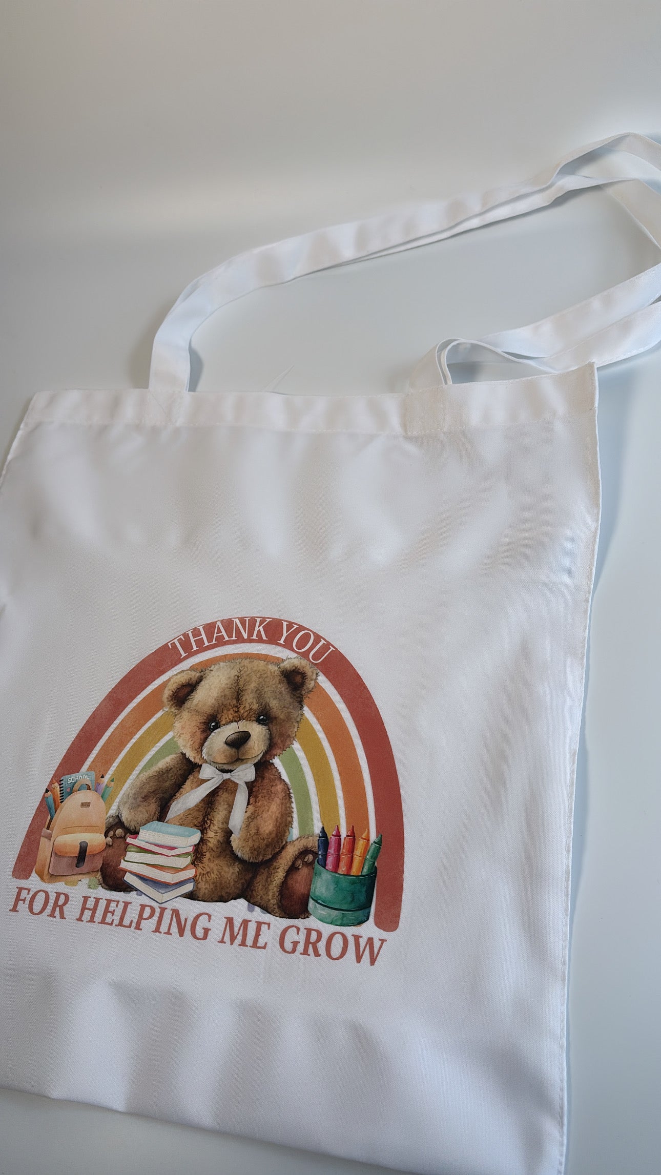 Thank You for Helping Me Grow - End of Term Teacher Tote Bag