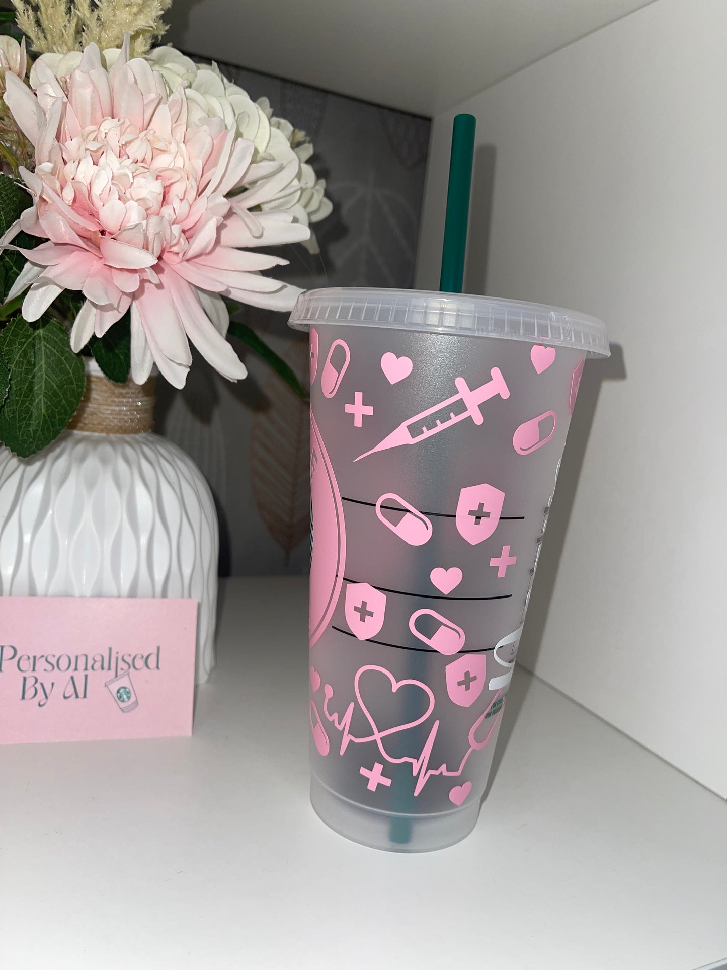 Personalised ‘Nurse Fuel’ Starbucks Cup