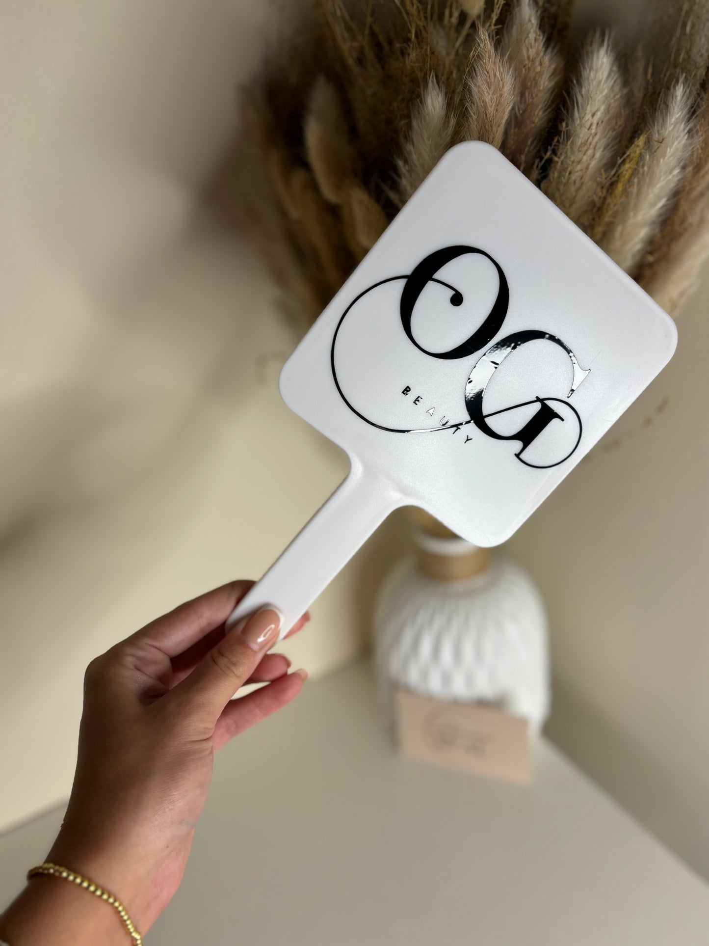 Personalised Beauty Hand Mirror