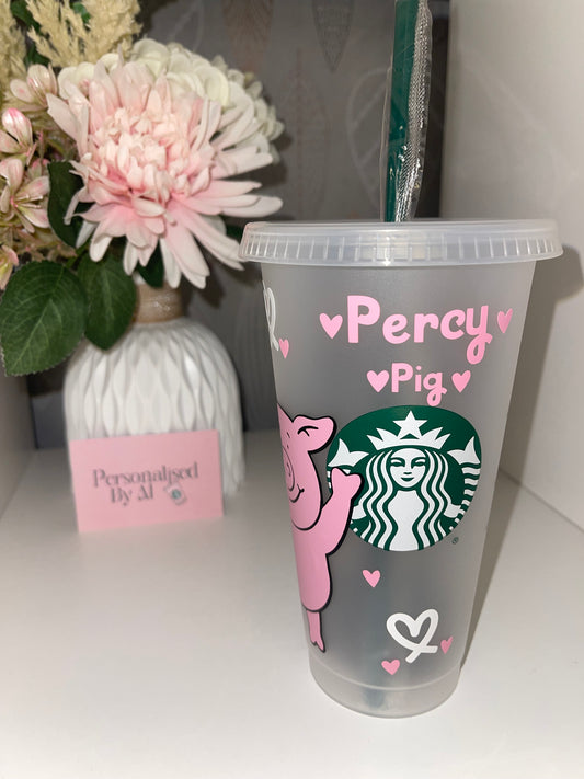 Personalised Percy Themed Starbucks Cup