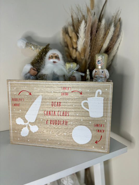 Santa Snack Tray