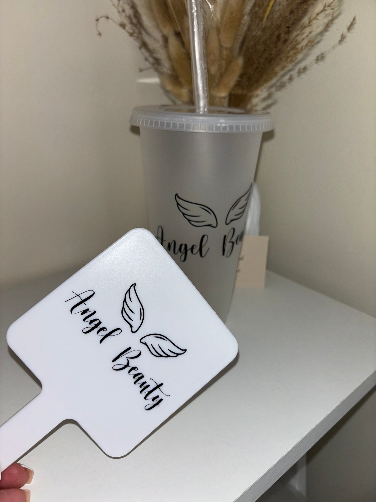 Personalised ColdCup & Mirror Beauty Business Bundle