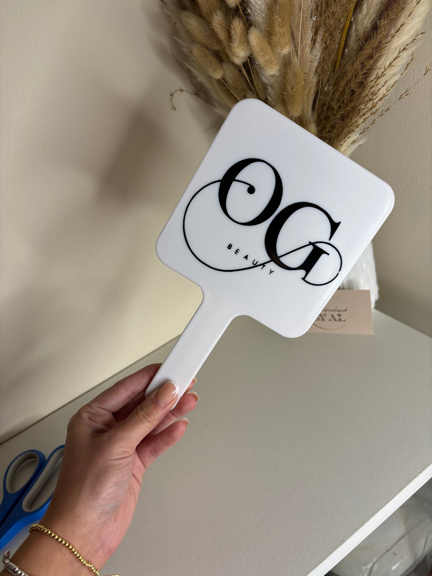 Personalised Beauty Hand Mirror