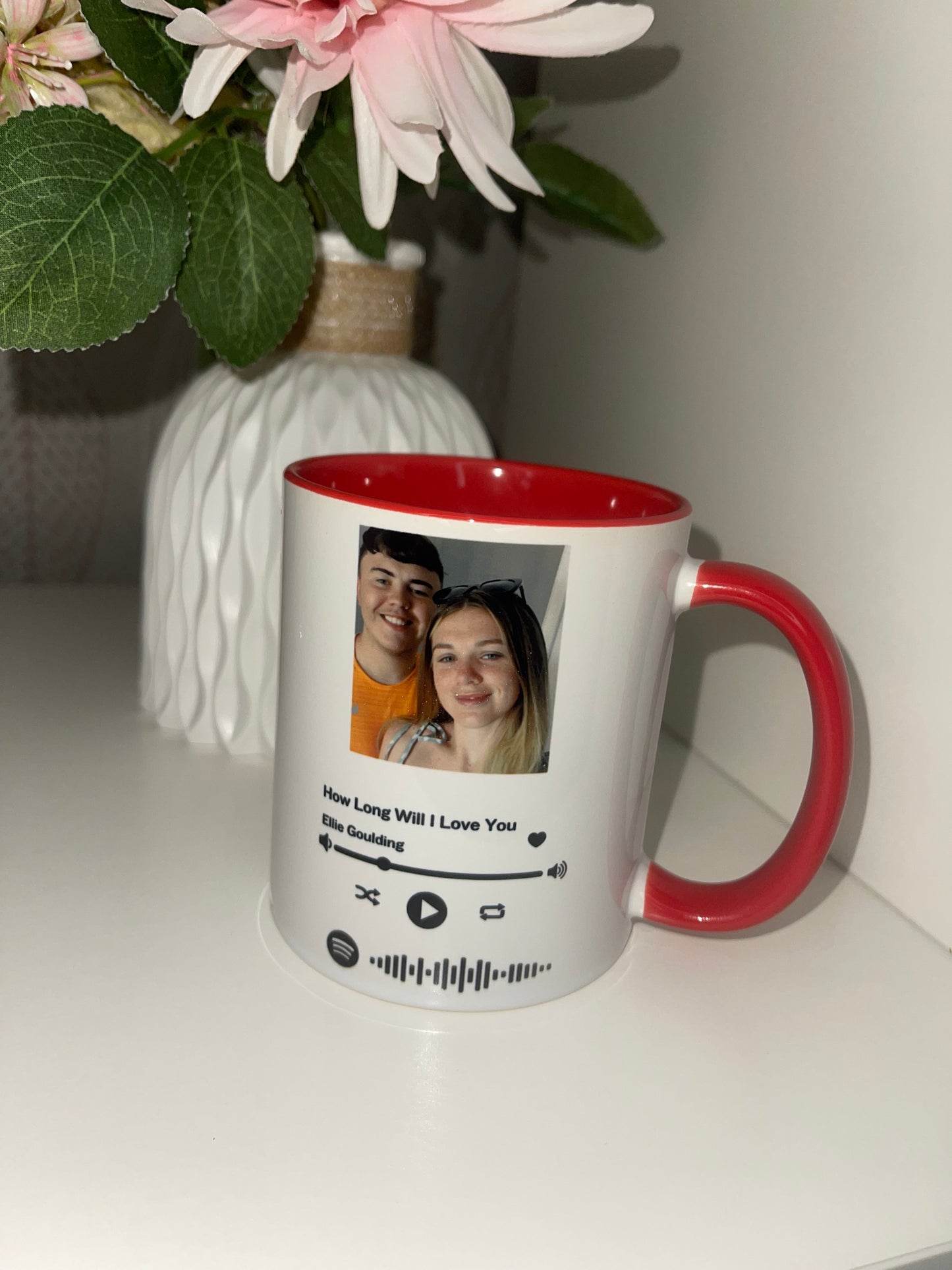 Personalised Spotify Song Mug