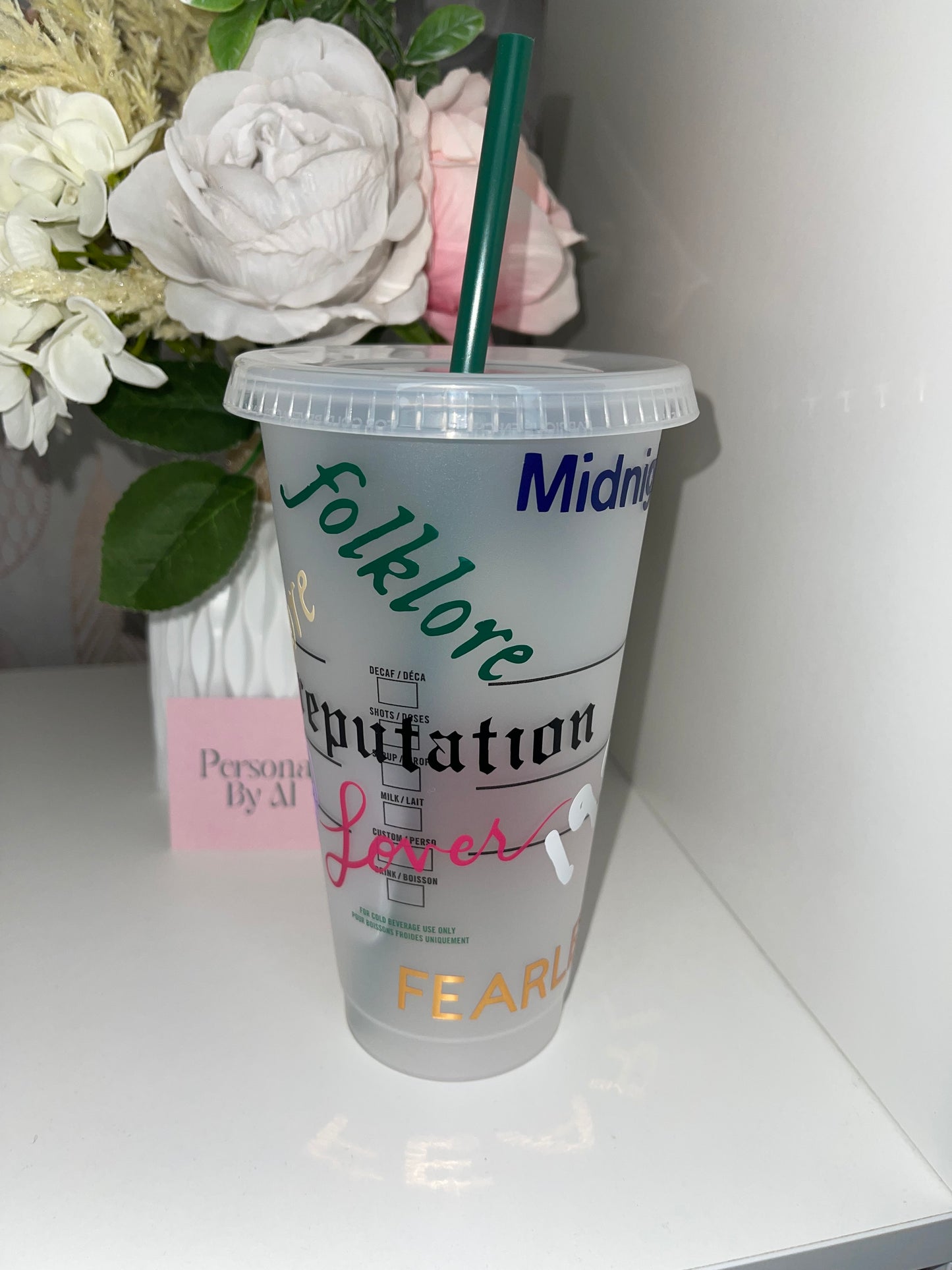 Personalised Taylor Swift Starbucks Cup