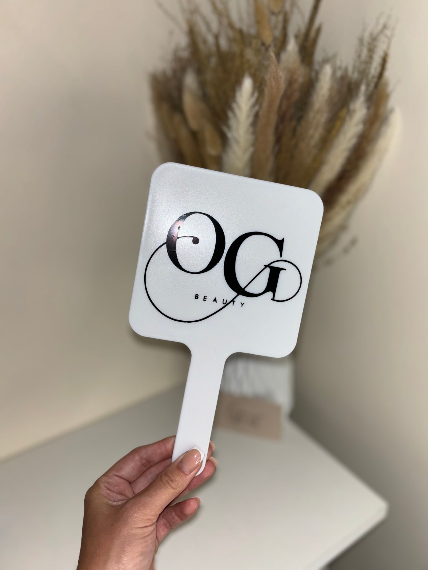 Personalised Beauty Hand Mirror