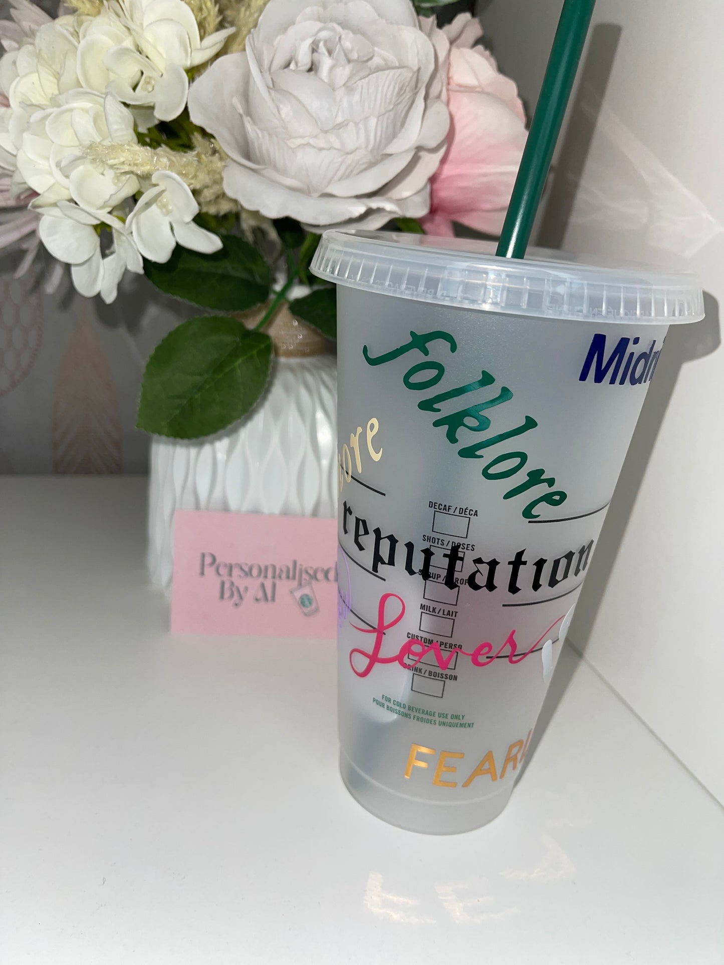 Personalised Taylor Swift Starbucks Cup