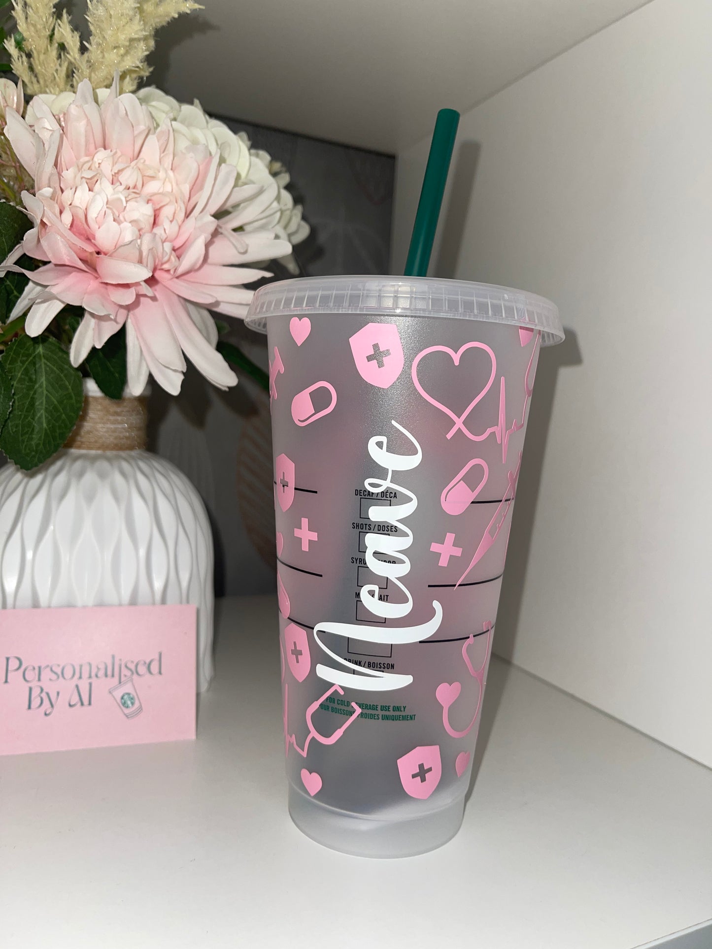 Personalised ‘Nurse Fuel’ Starbucks Cup