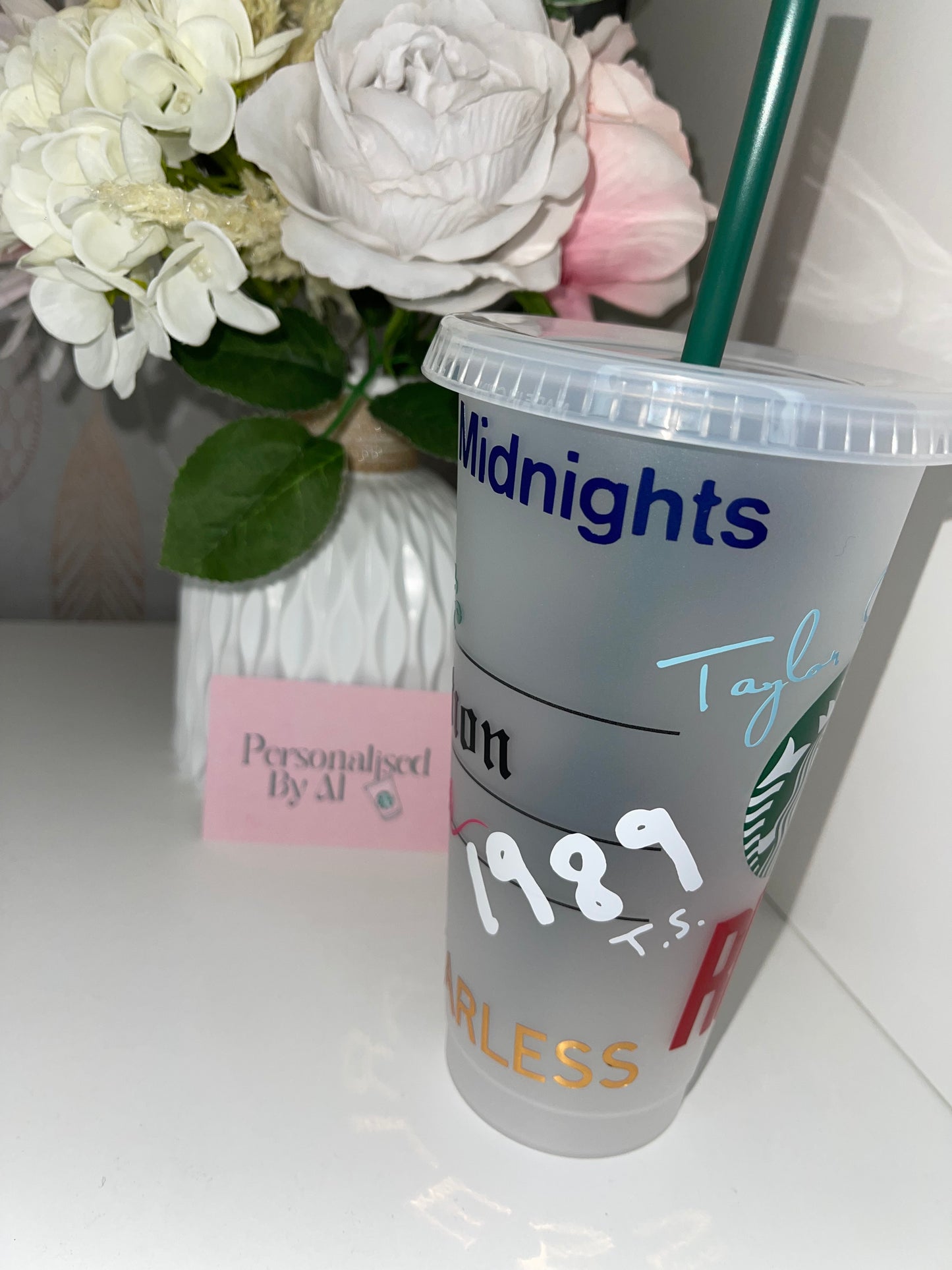 Personalised Taylor Swift Starbucks Cup