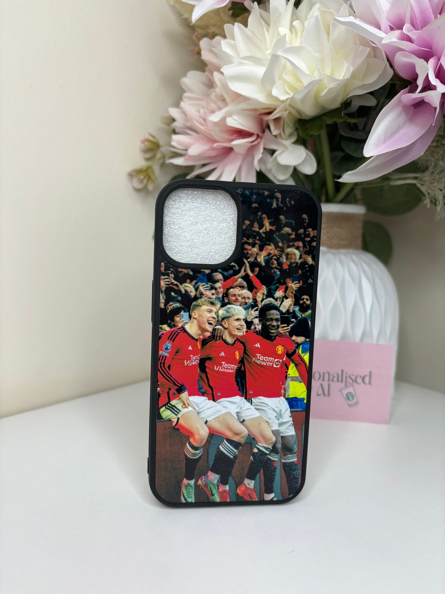 Personalised Manchester United IPhone Case (Design 2)