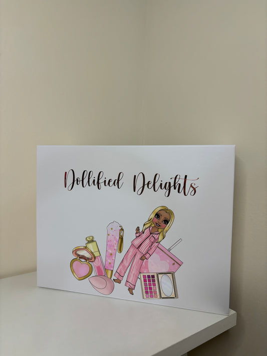 Personalised Dolly Magnetic Box