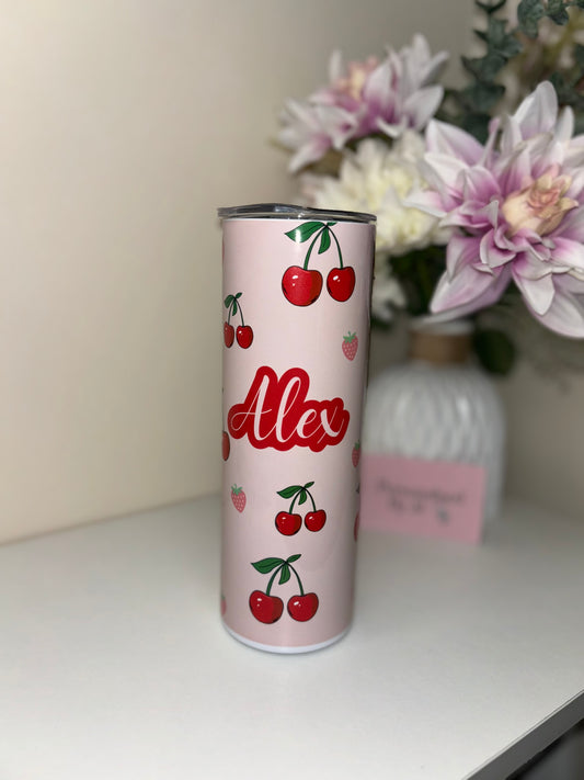 Cherry Design Insulated Tumbler (20oz)