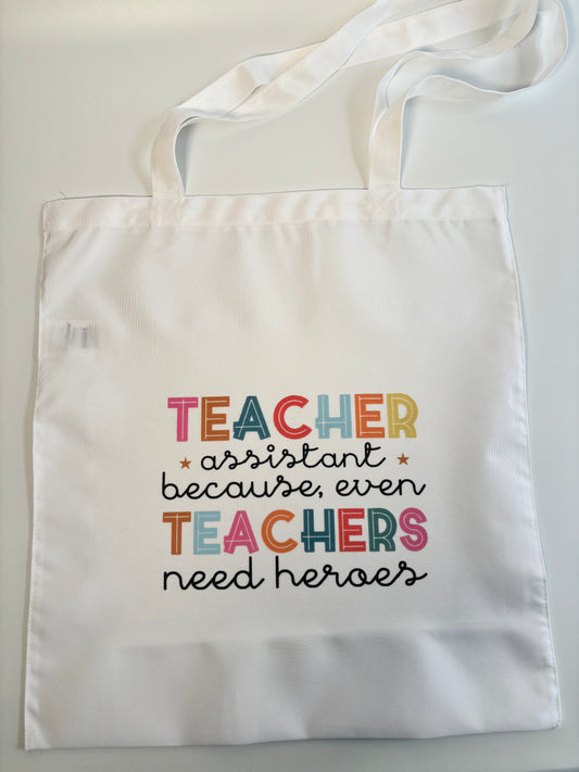 Teacher Assistant Gift -Teacher Assistant Tote Bag