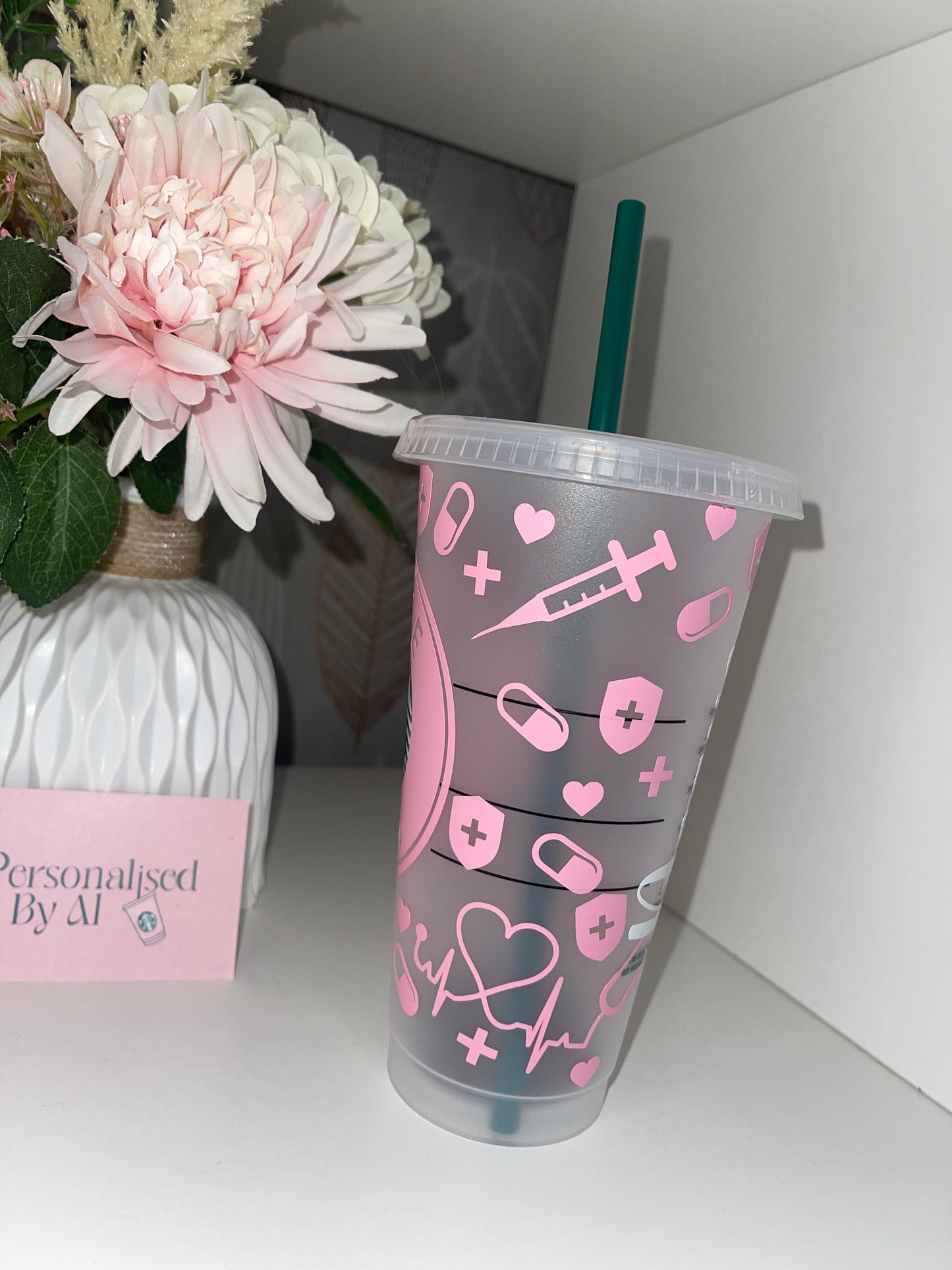 Personalised ‘Nurse Fuel’ Starbucks Cup