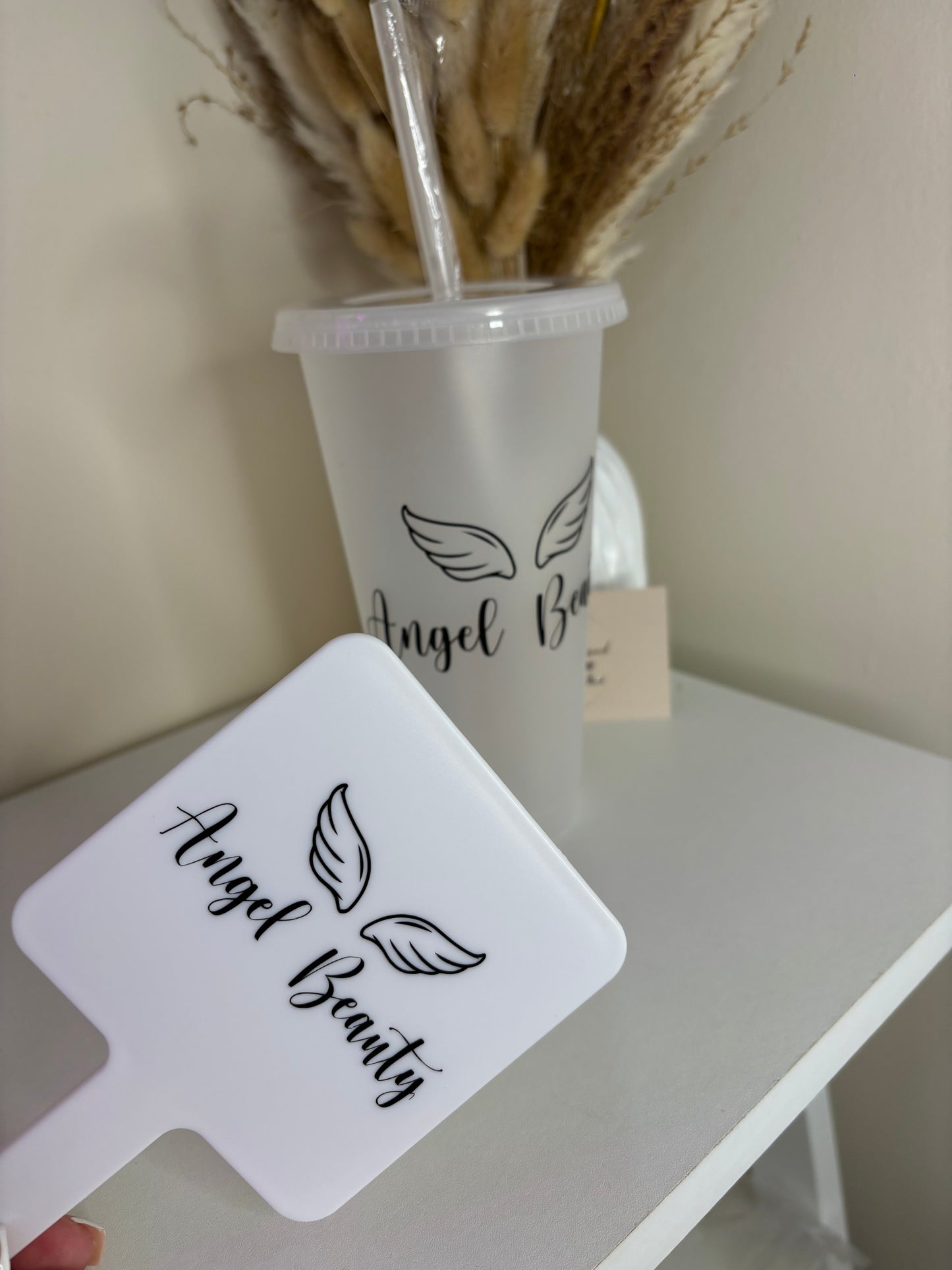 Personalised ColdCup & Mirror Beauty Business Bundle