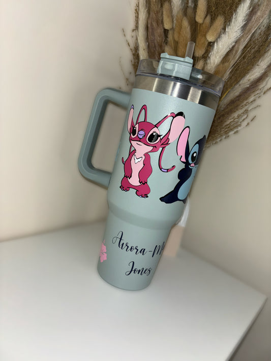 Angel & Stitch Tumbler, 40oz