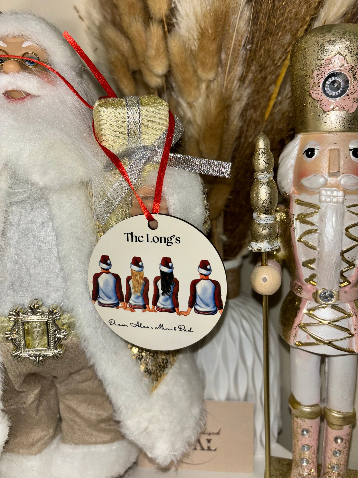 Personalised Family Bauble