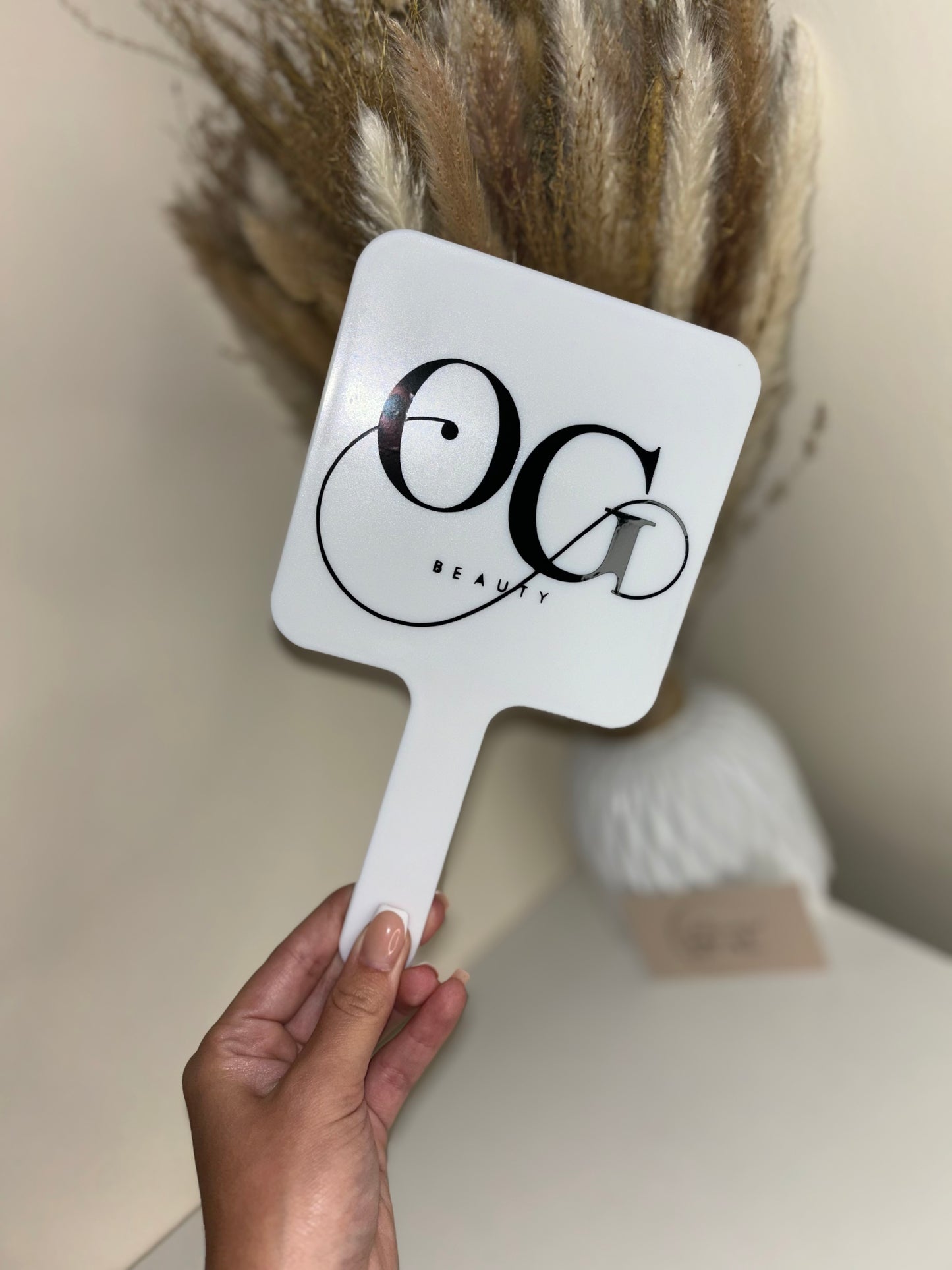 Personalised Beauty Hand Mirror