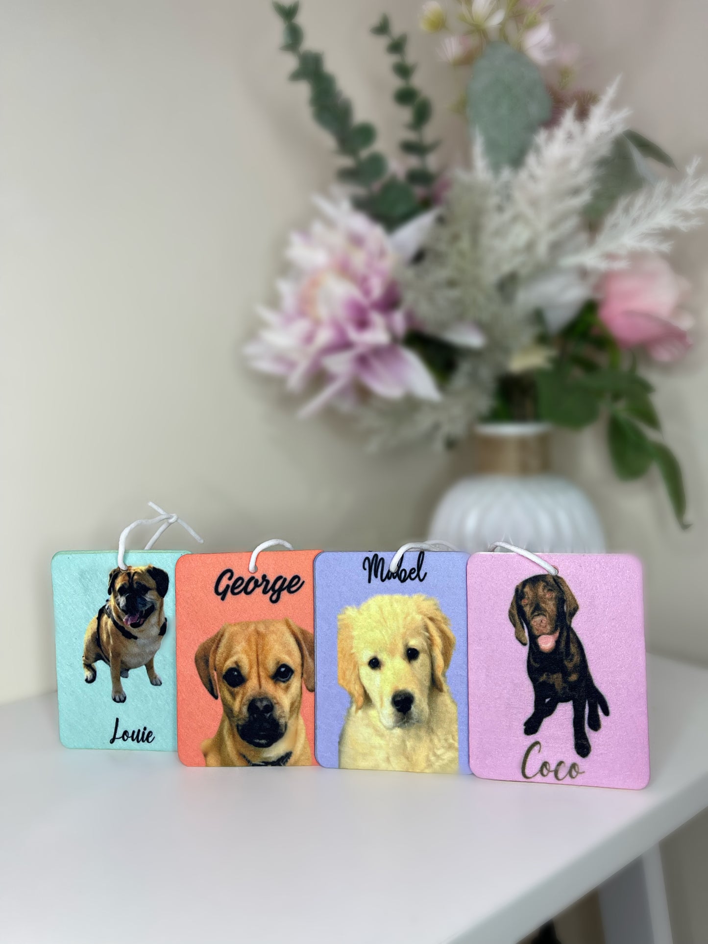 Personalised Pet Car Air Freshner