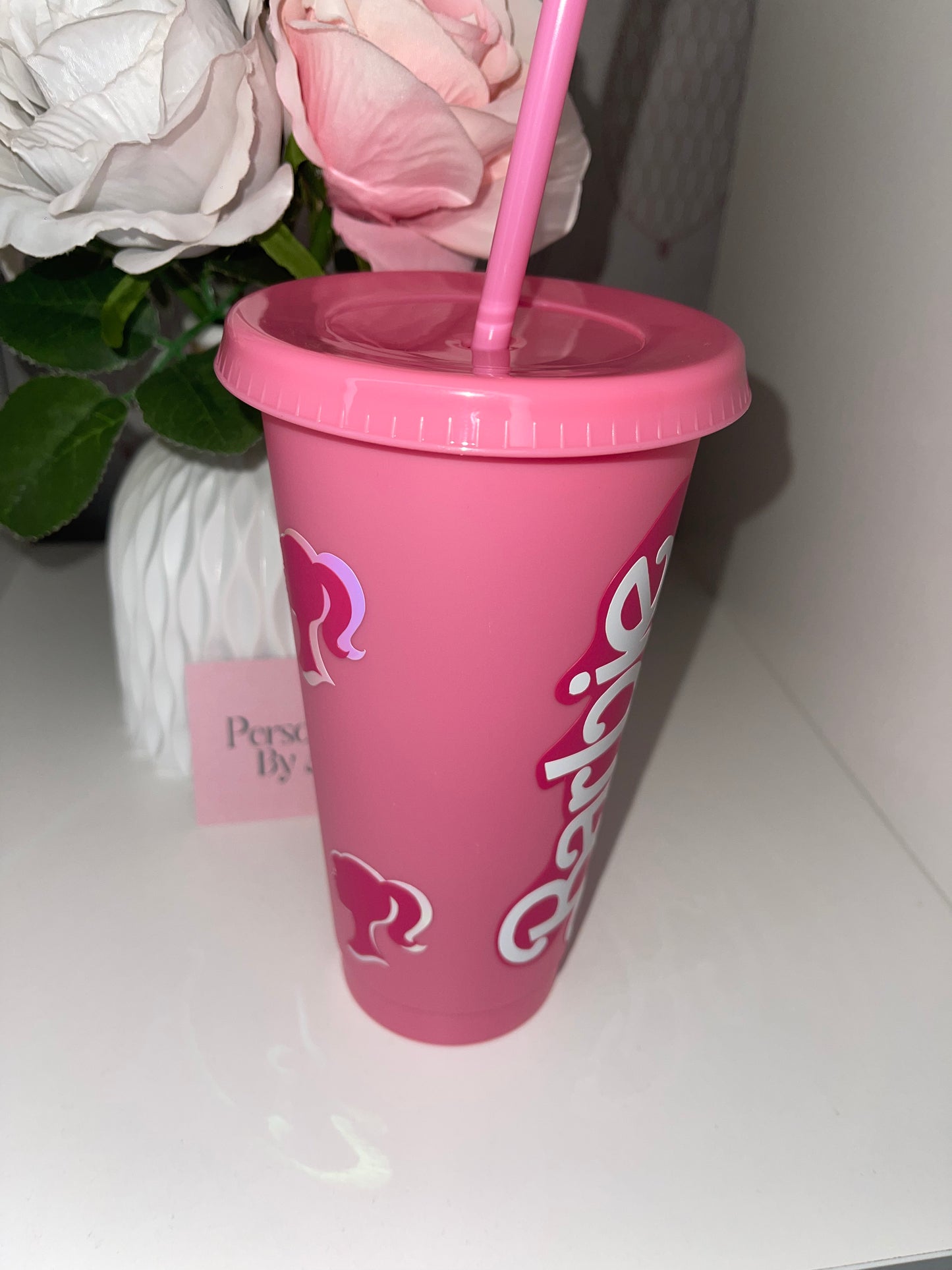 Personalised Pink Tumbler