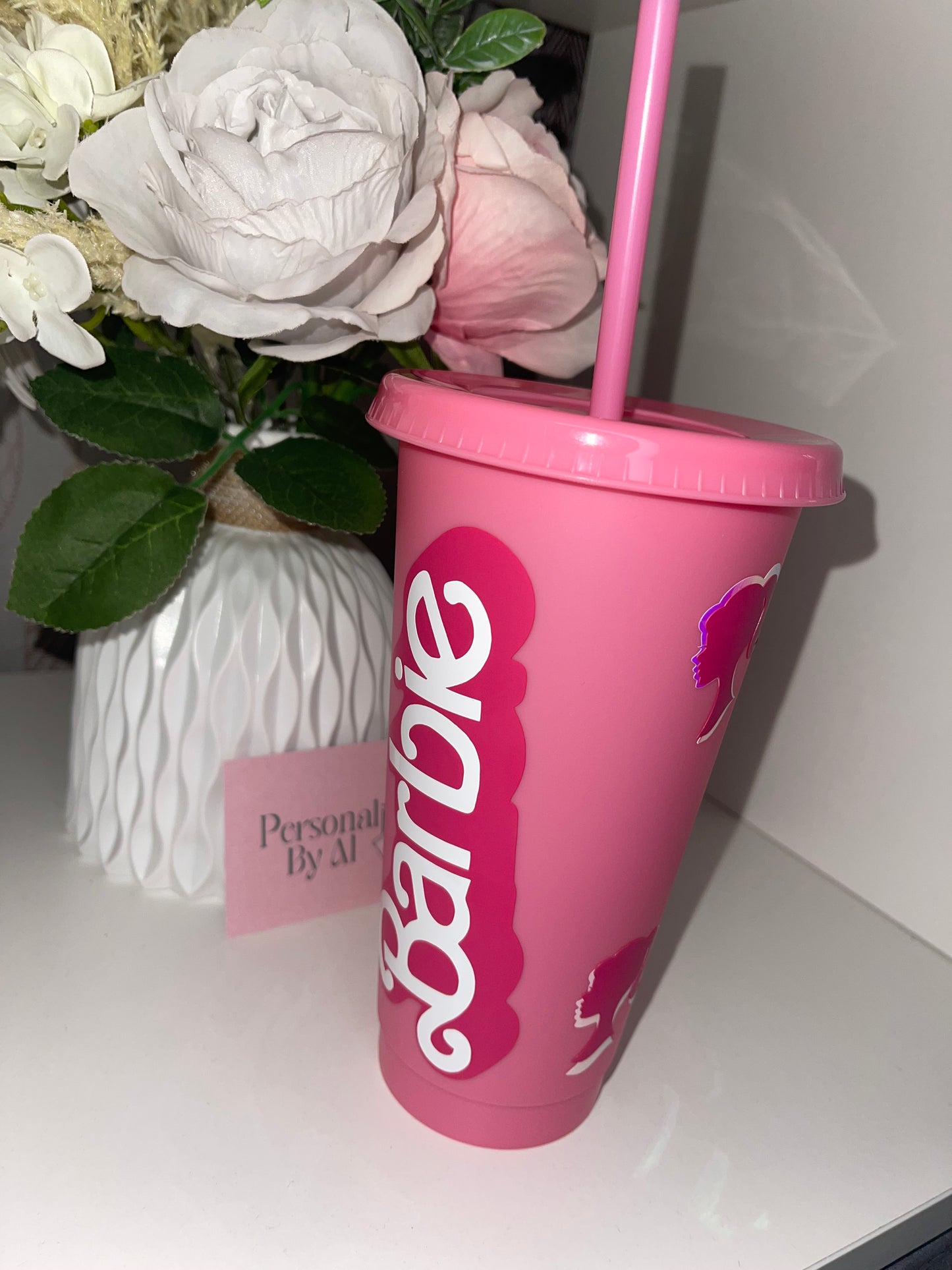 Personalised Pink Tumbler