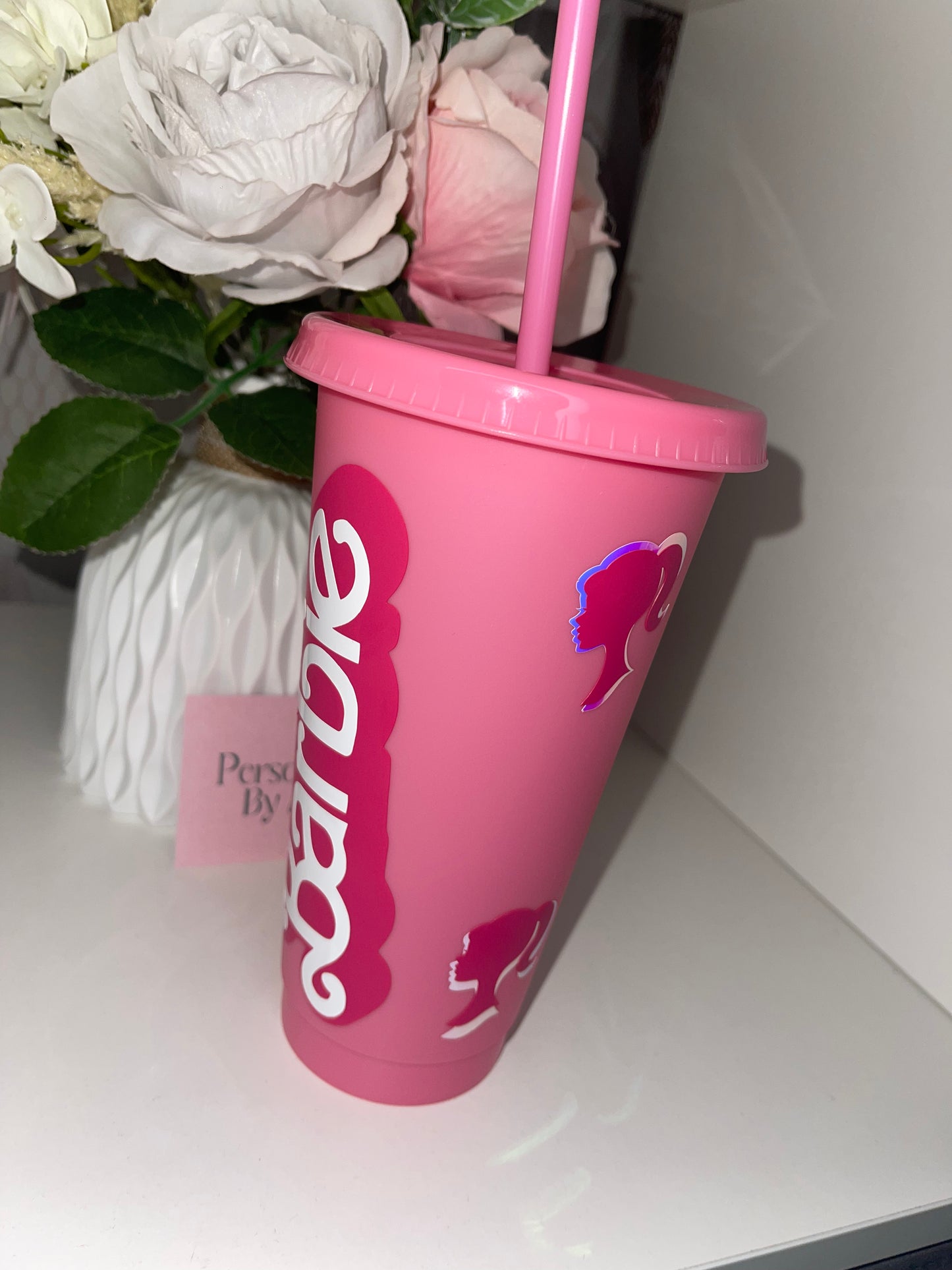 Personalised Pink Tumbler