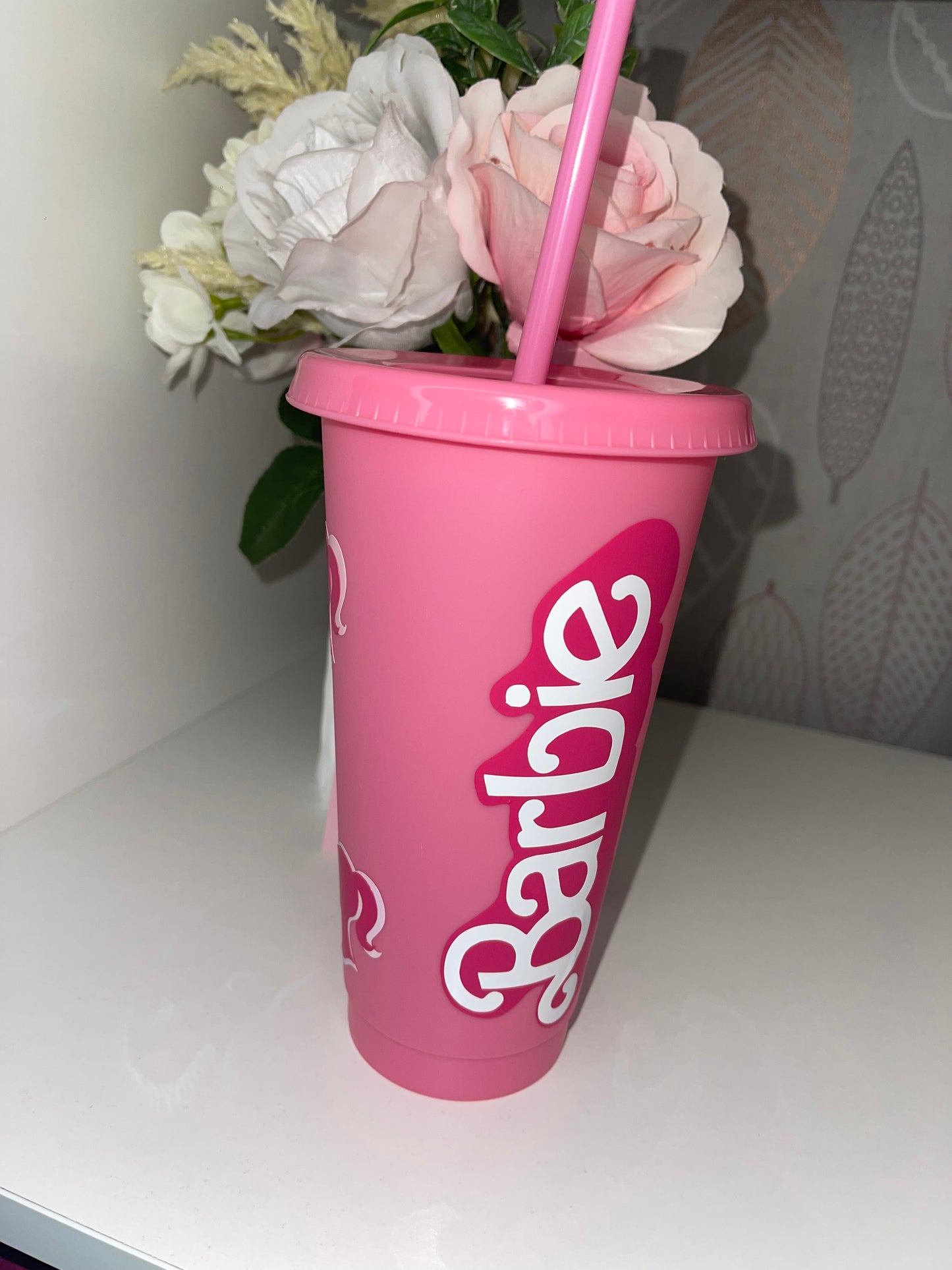 Personalised Pink Tumbler