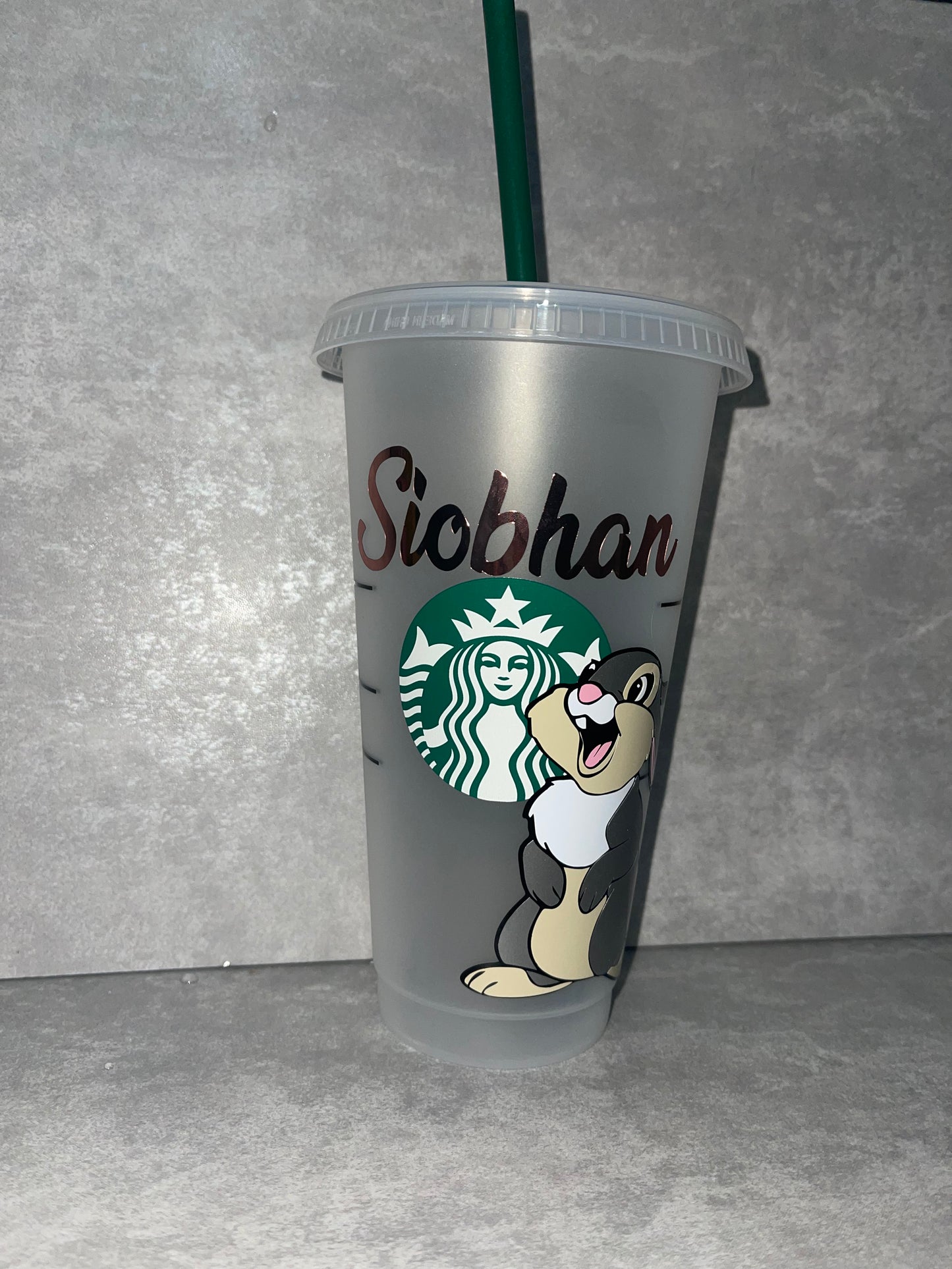 Personalised Thumper Starbucks Cup