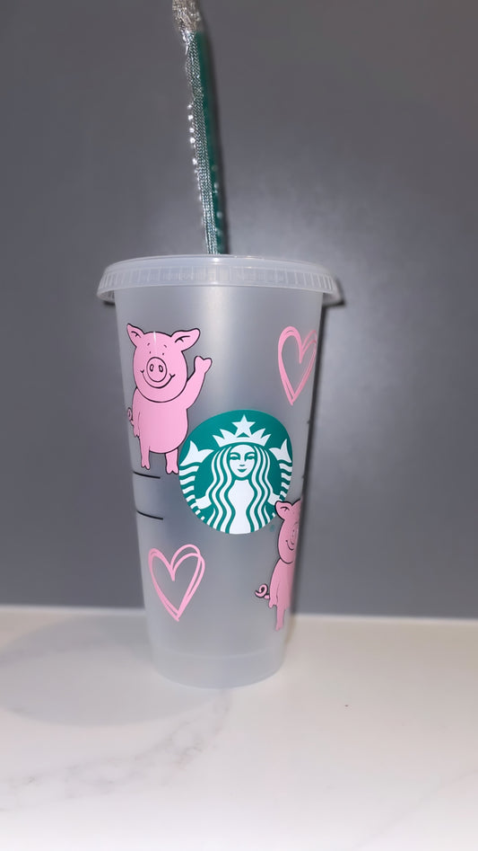 Personalised Little Percy Starbucks Cup